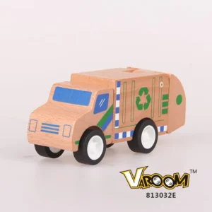 Wooden Assemble Mixer & Garbage Truck Toy | Educational Building Toy for Boys 3+