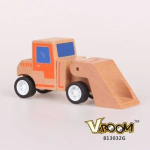 Wooden Excavator Toy for Boys & Girls | Eco-Friendly Educational Vehicle | Premium STEM Play Toy