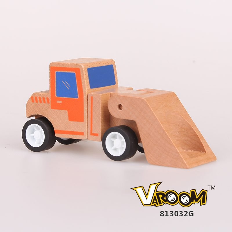 Wooden Excavator Toy for Boys & Girls – Eco-Friendly Educational Vehicle | Premium STEM Play Toy
