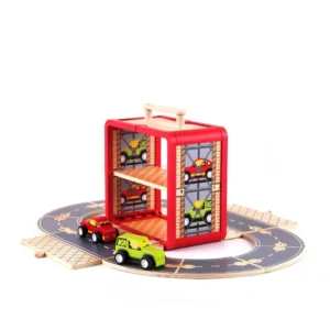 Wooden Car Track Toy for Kids (3+ Years) | Premium Educational Building Set | Eco-Friendly STEM Play Gift