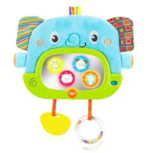 Winfun Day N Night Elephant Pal | Crib & Stroller Toy for 0 Months+