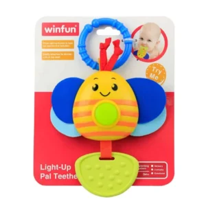 Winfun Light Up Pal Teether Bee | Teether Toy for 3 Months+