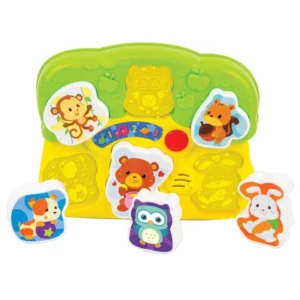 Winfun Lights N Sounds Animal Puzzle | Learning Puzzle for 18 Months+