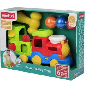 Winfun Pound N Play Train | Activity Toy for 12 Months+