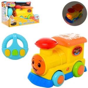 Winfun RC Light N Sounds Train | Remote Control Toy for 18 Months+