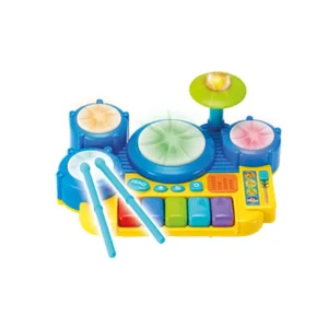 Winfun Boppin Beats Drum Set Keyboard | Musical Instrument Toy for 12 Months+