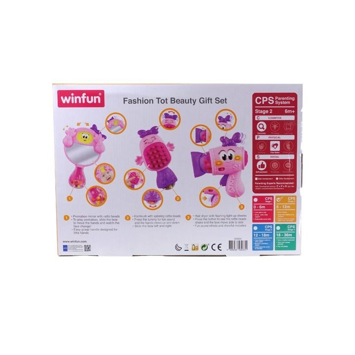 Winfun Fashion Tot Beauty Gift Set | Fashion & Beauty Role Play Set for 3 Years+ - Image 8