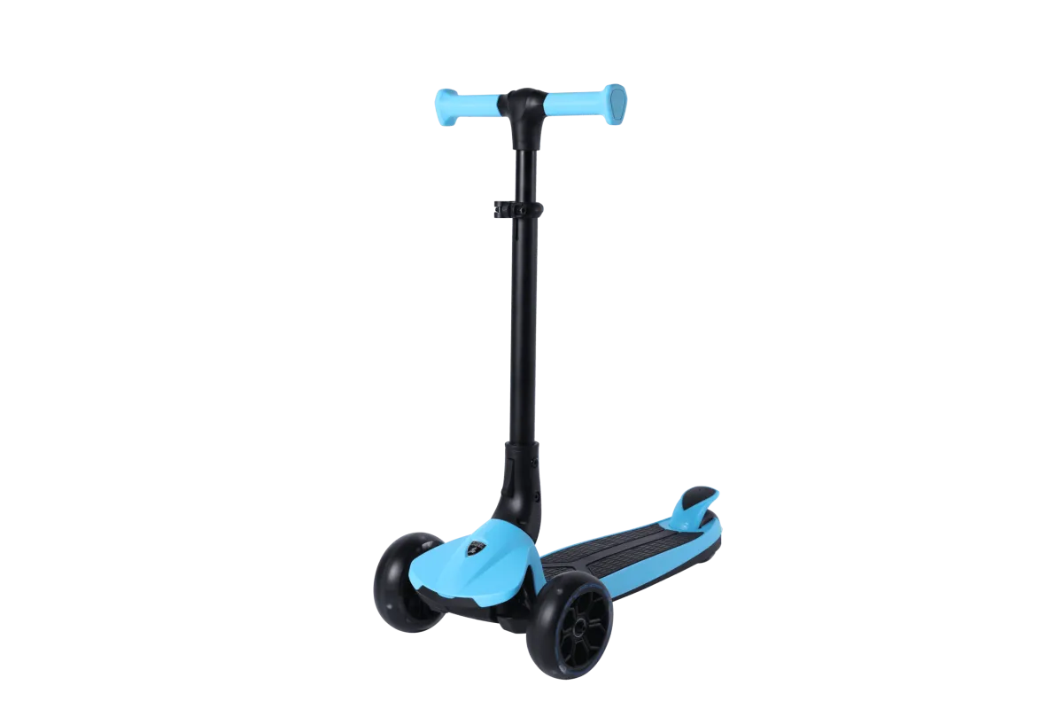 Lamborghini 3-Wheel Kids Scooter Blue | Kids 3-Wheel Scooter for 3 Years+