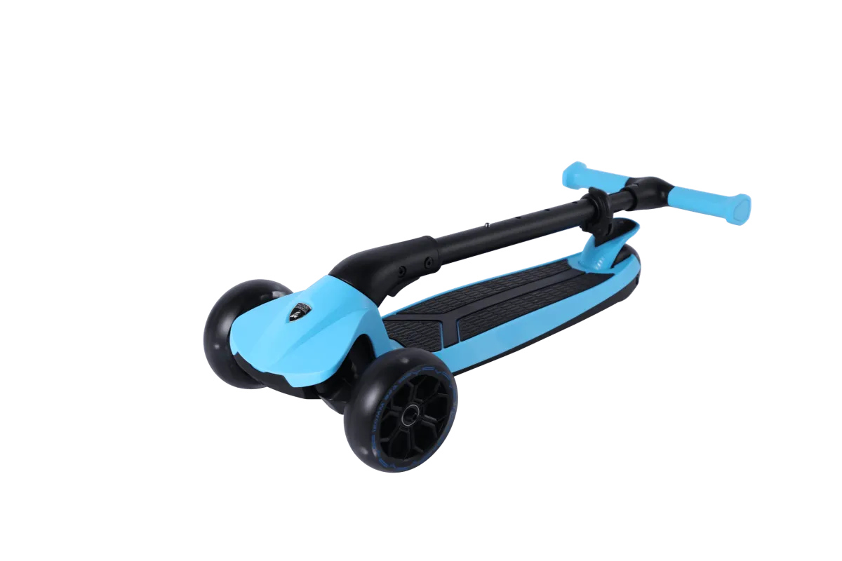 Lamborghini 3-Wheel Kids Scooter Blue | Kids 3-Wheel Scooter for 3 Years+ - Image 4