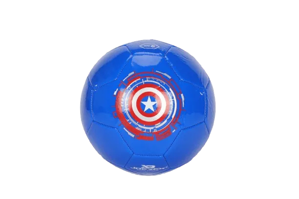 Marvel Captain America Soccer Ball Size 5 | Football Size 5 for 5 Years+
