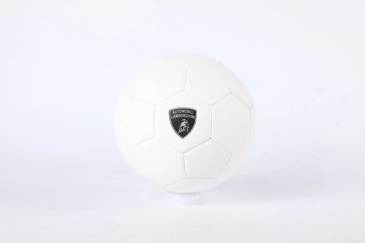 Lamborghini Soccer Ball White Size 5 | Football Size 5 for 5 Years+