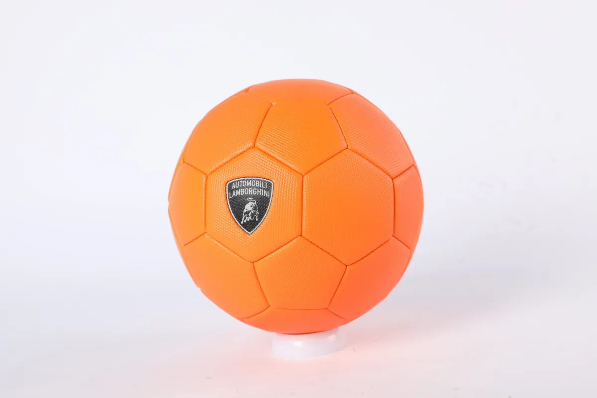 LAMBORGHINI No.5 PVC SOCCER BALL-ORANGE (Size 5) - Image 3