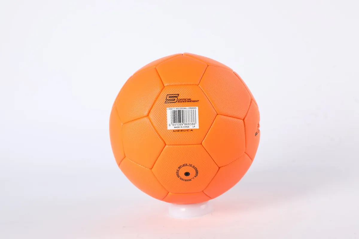 LAMBORGHINI No.5 PVC SOCCER BALL-ORANGE (Size 5) - Image 5