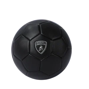 LAMBORGHINI No.5 PVC SOCCER BALL-BLACK (Size 5)