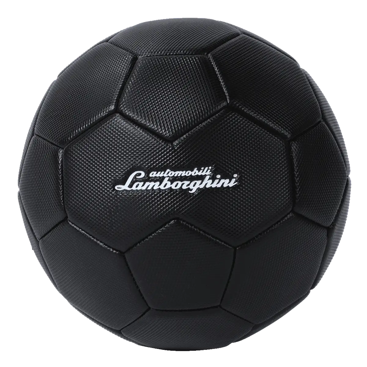 LAMBORGHINI No.5 PVC SOCCER BALL-BLACK (Size 5) - Image 2