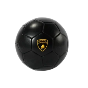 Lamborghini No5 Soccer Ball Black | Football Size 5 for 5 Years+