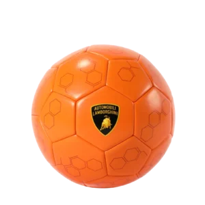 Lamborghini No5 Soccer Ball Orange | Football Size 5 for 5 Years+