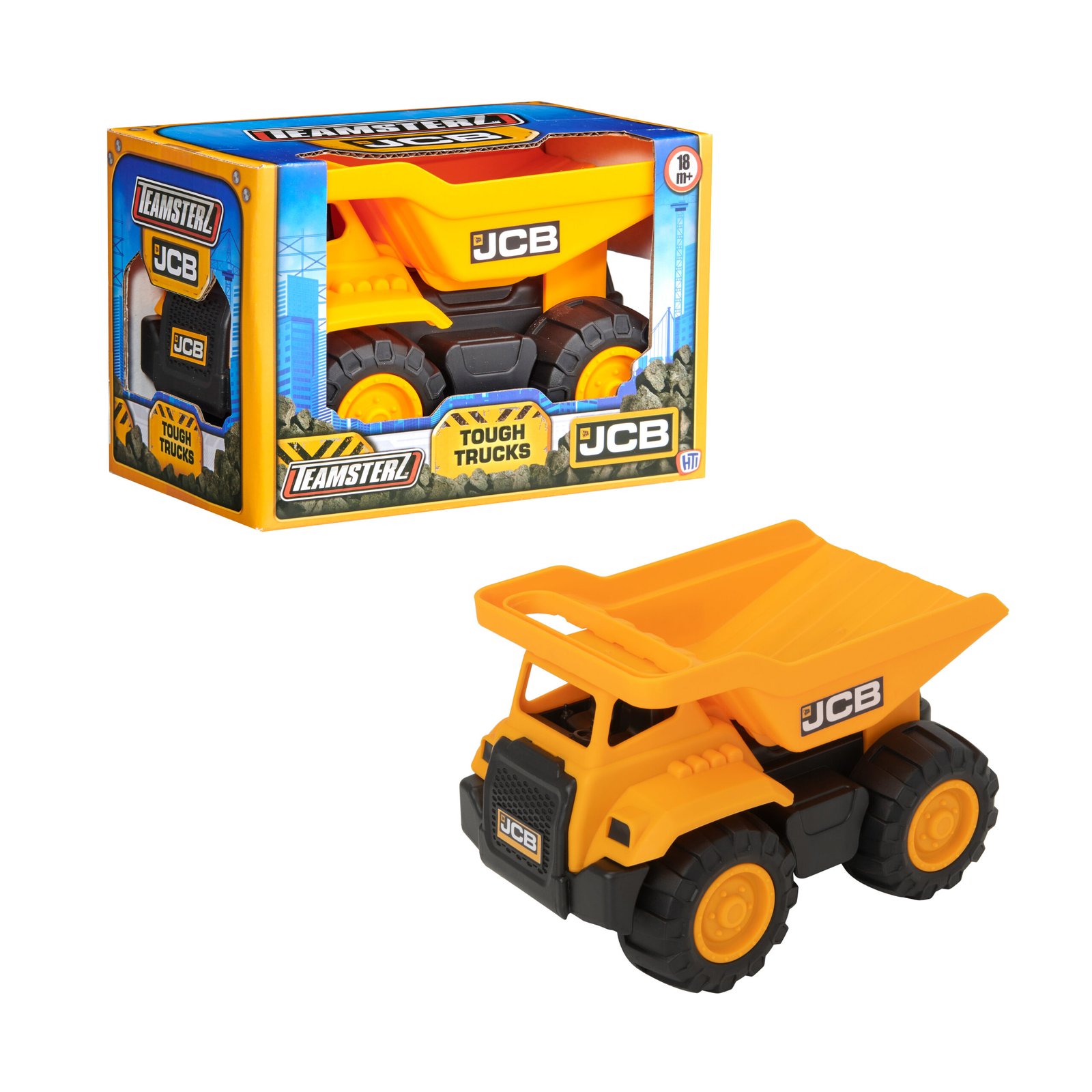 Teamsterz JCB 7 Inch Dump Truck | Die-Cast Construction Vehicle for 3 Years+