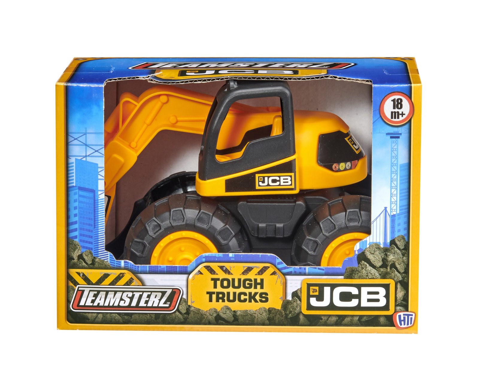 Teamsterz JCB 7 Inch Excavator | Die-Cast Construction Vehicle for 3 Years+ - Image 4