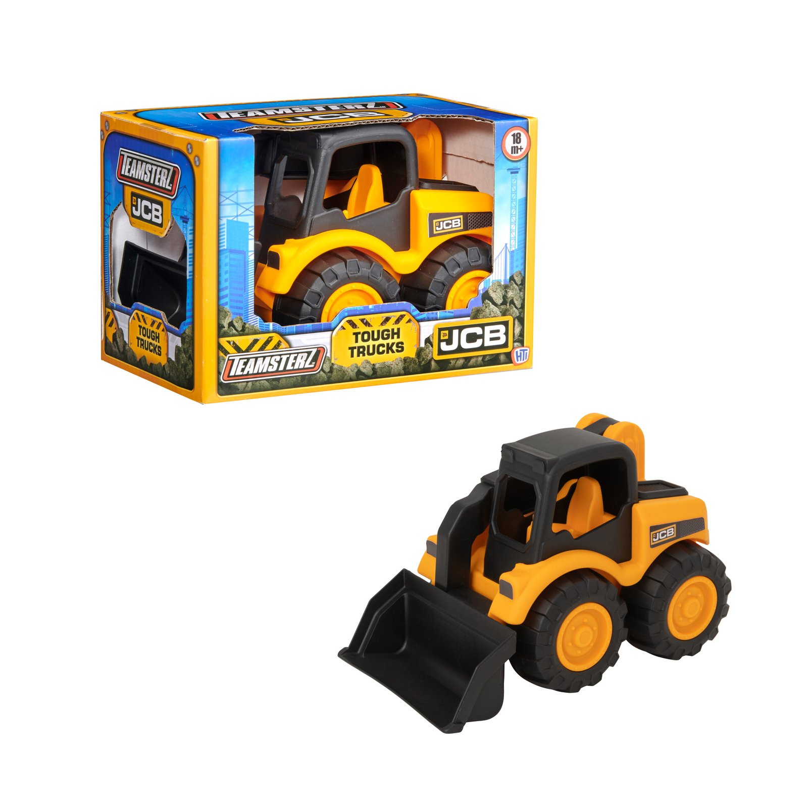 Teamsterz JCB 7 Inch Skid Steer | Die-Cast Construction Vehicle for 3 Years+