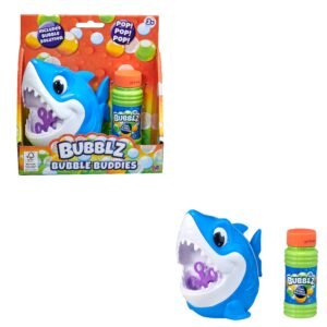Bubblz Bubble Buddies Shark | Automatic Bubble Machine for 3 Years+