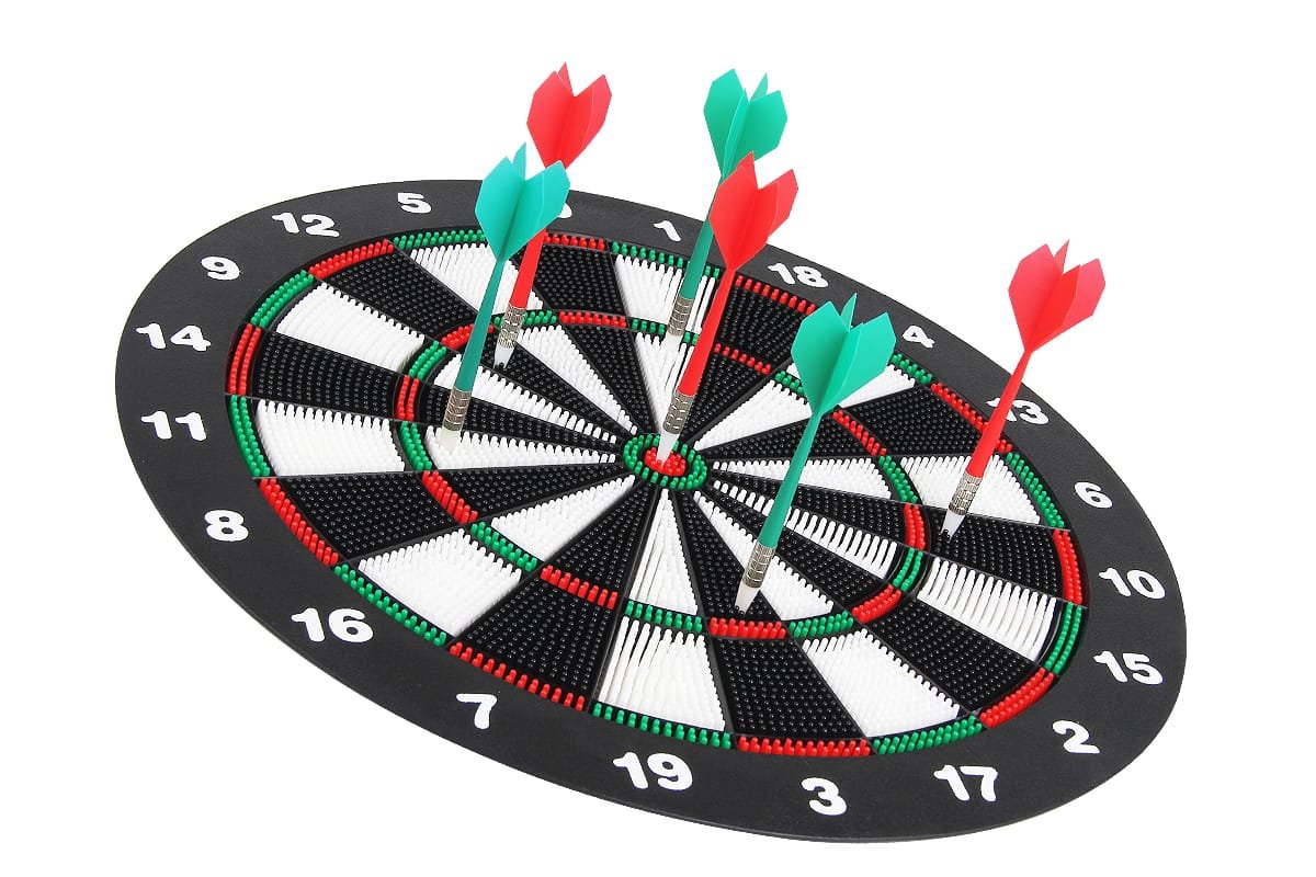 SAM Toys Dart Set 6 Pieces | Dart Set for 6 Years+