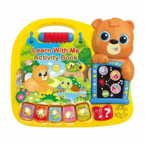 Winfun Learn With Me Activity Book | Interactive Learning Book for 12 Months+