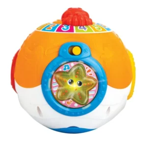 Winfun Roll N Learn Activity Ocean Ball | Activity Ball for 6 Months+