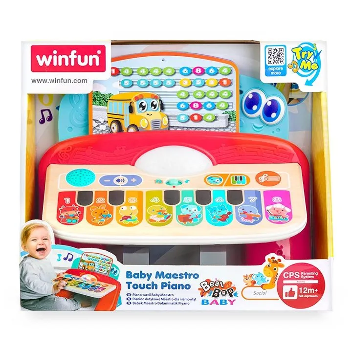 Winfun Baby Maestro Touch Piano | Musical Touch Toy for 6 Months+ - Image 3