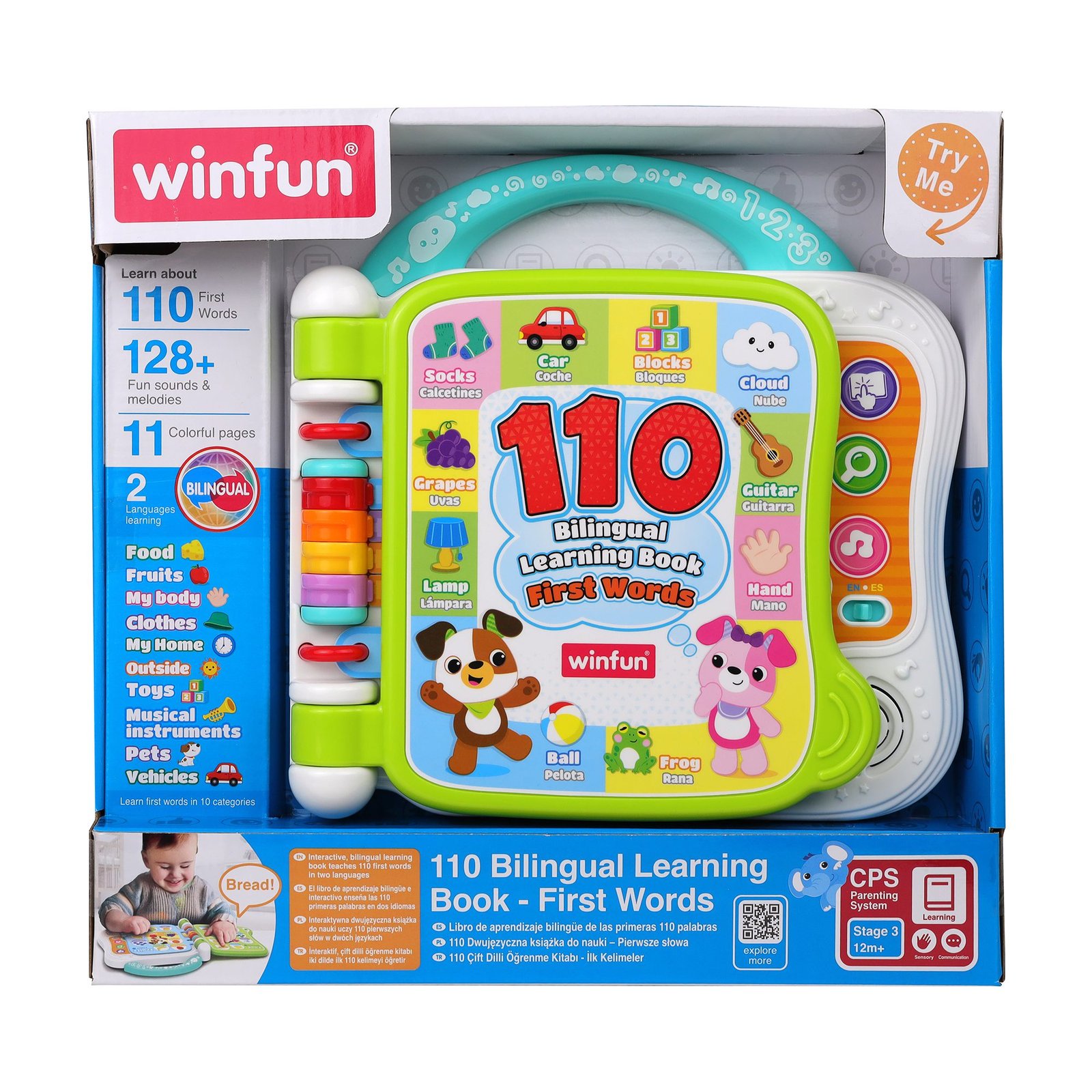 110 Bilingual Learning Book - First Words 12M+ - Image 10