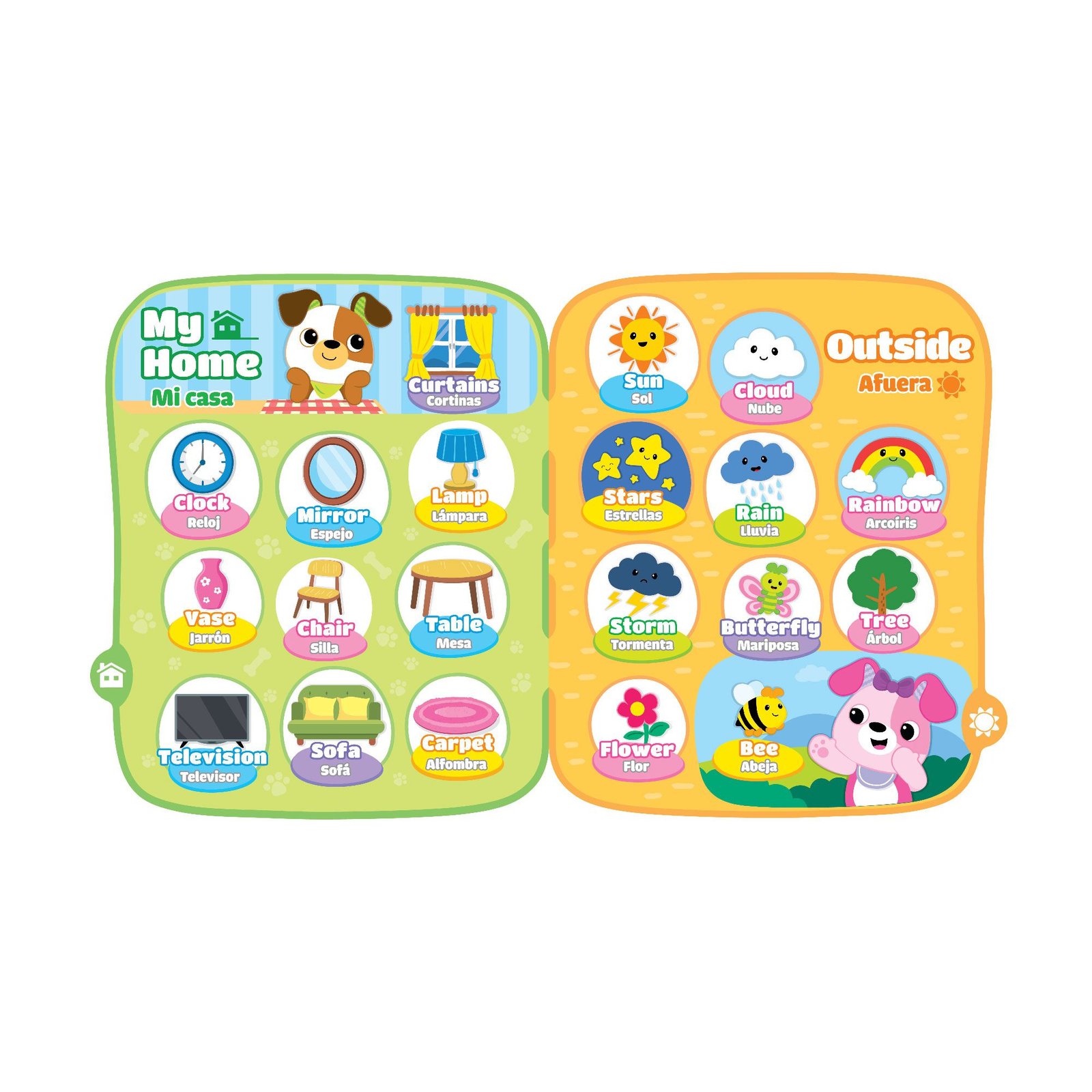 110 Bilingual Learning Book - First Words 12M+ - Image 4