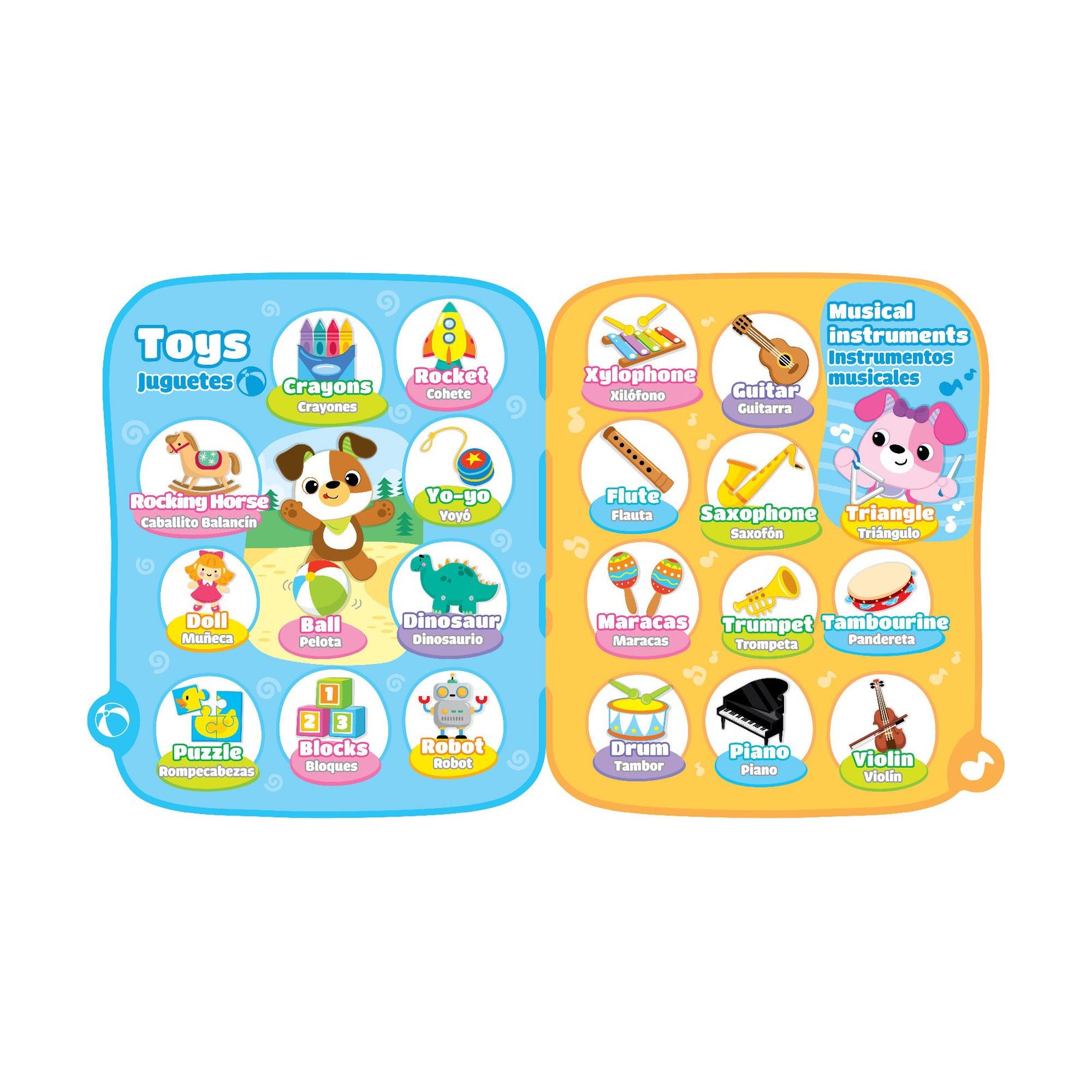 110 Bilingual Learning Book - First Words 12M+ - Image 3