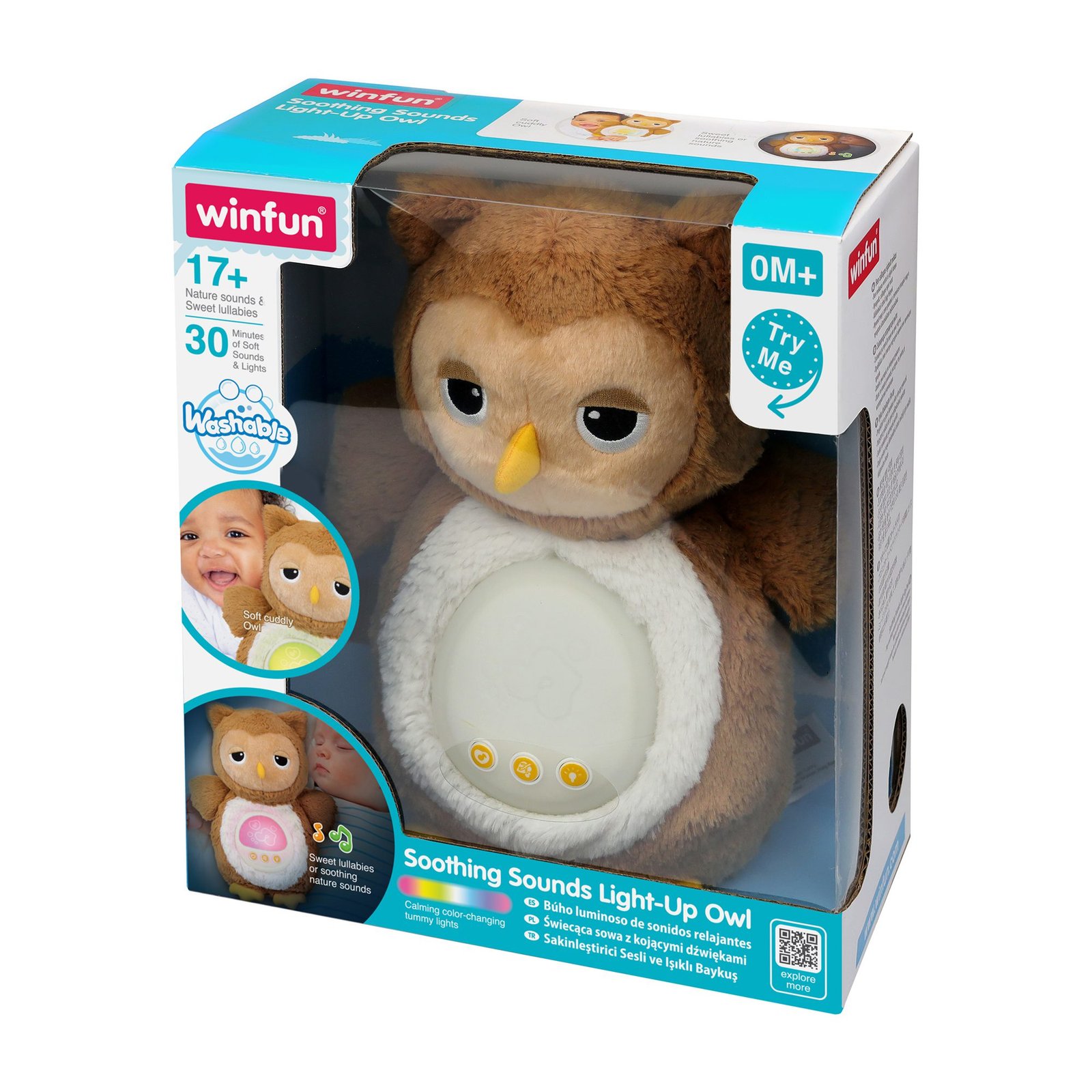 Soothing Sounds Light-Up Owl - Image 6