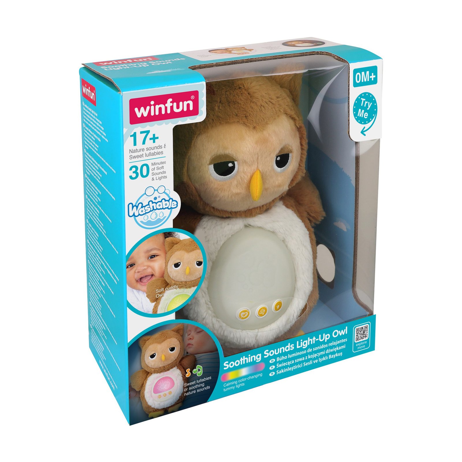 Soothing Sounds Light-Up Owl - Image 7