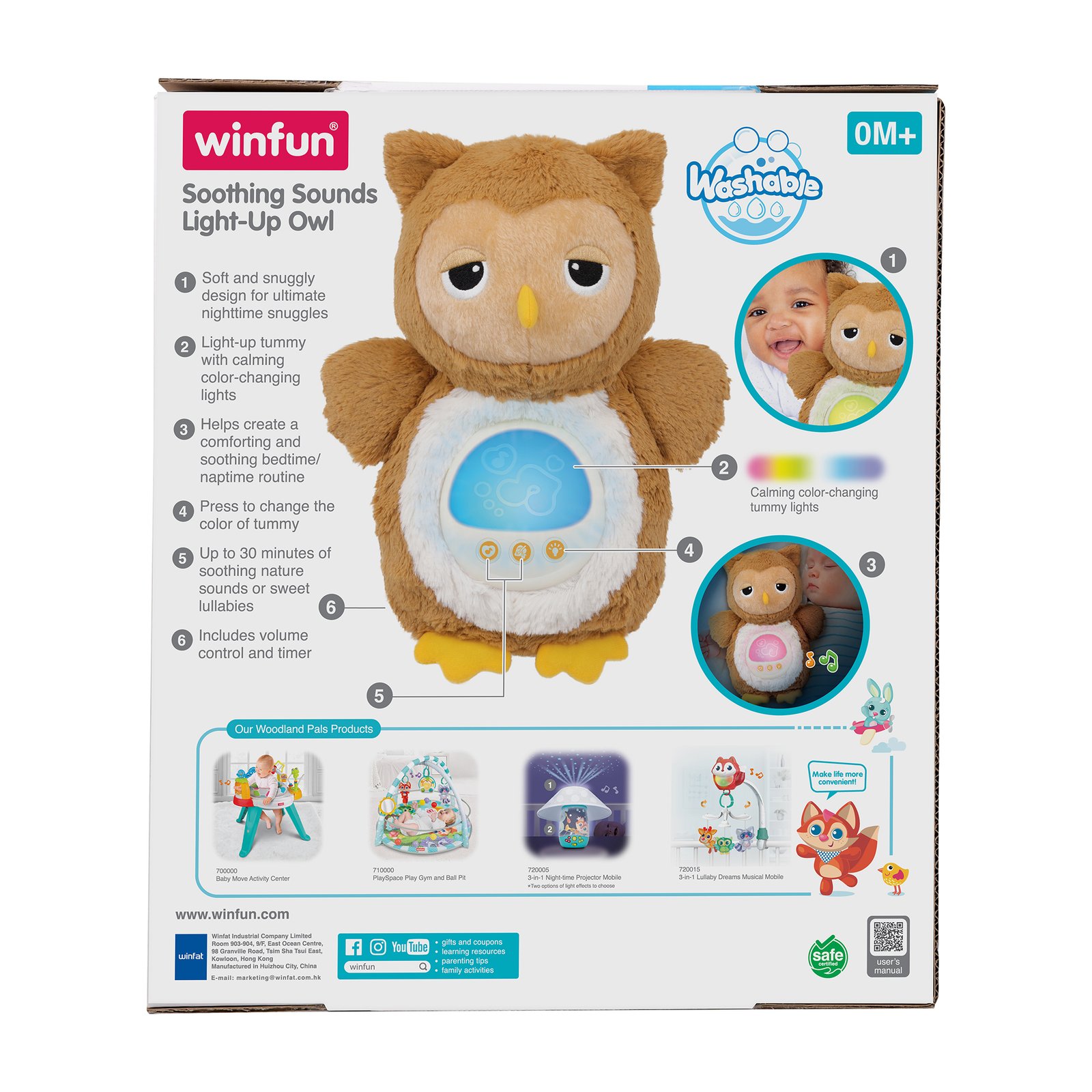 Soothing Sounds Light-Up Owl - Image 8