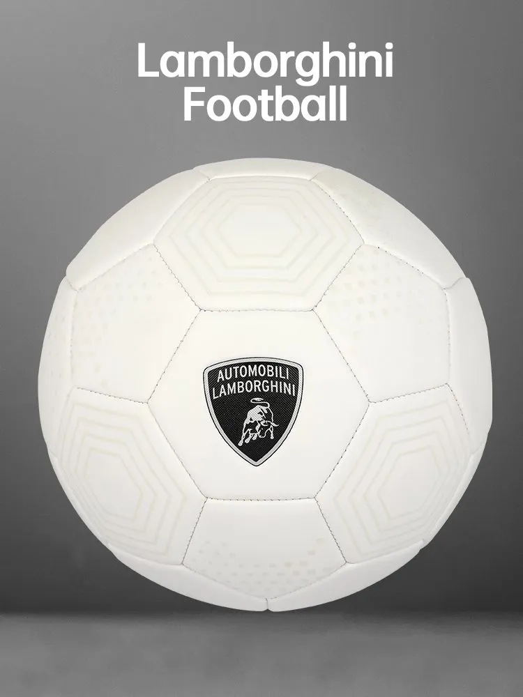 Lamborghini Machine Sewing Soccer Ball White Size 5 | Football Size 5 for 5 Years+ - Image 8