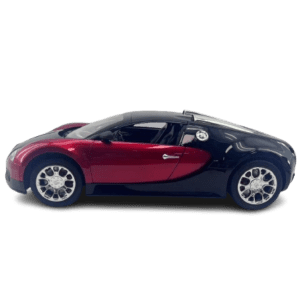 SAM Toys 1:10 Bugatti RC Car Blue Red | Remote Control Car 1:10 for 8 Years+