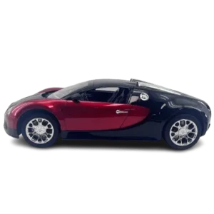 SAM Toys 1:10 Bugatti RC Car Blue Red | Remote Control Car 1:10 for 8 Years+