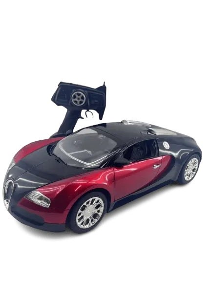 SAM Toys 1:10 Bugatti RC Car Blue Red | Remote Control Car 1:10 for 8 Years+ - Image 2