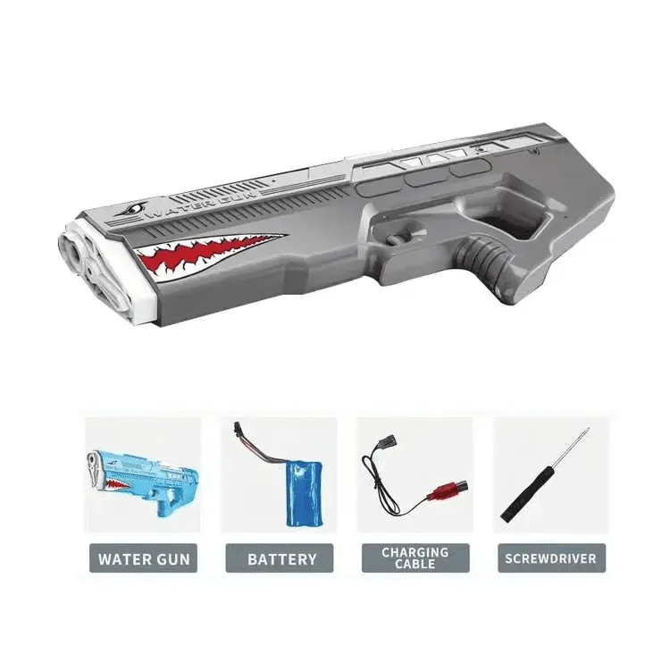 SAM Toys Shark Electric Water Gun | Electric Water Gun for 6 Years+ - Image 3