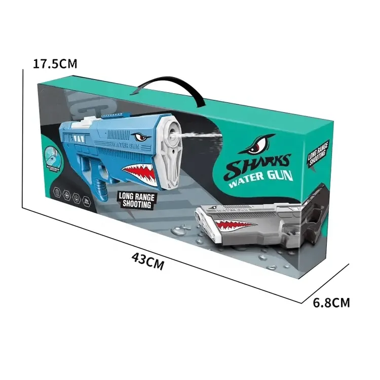 SAM Toys Shark Electric Water Gun | Electric Water Gun for 6 Years+ - Image 6