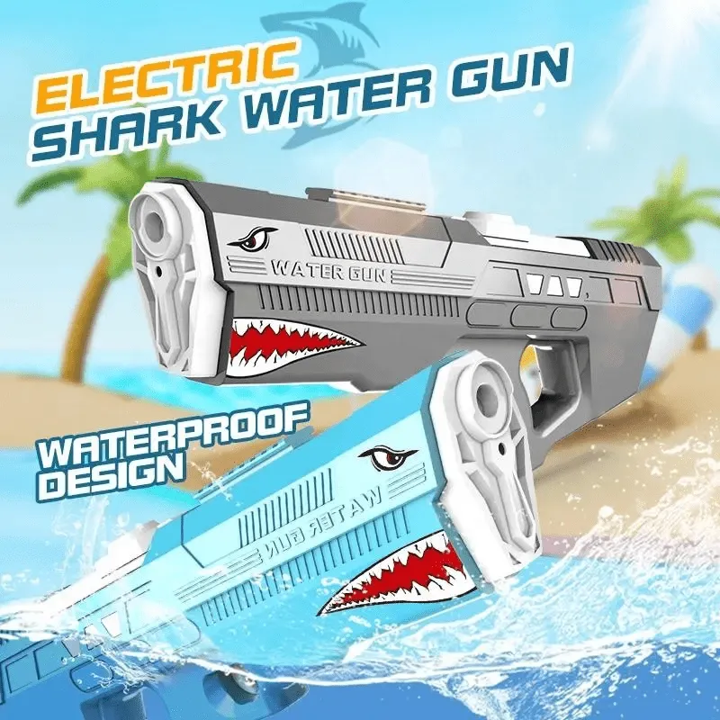 SAM Toys Shark Electric Water Gun | Electric Water Gun for 6 Years+ - Image 9