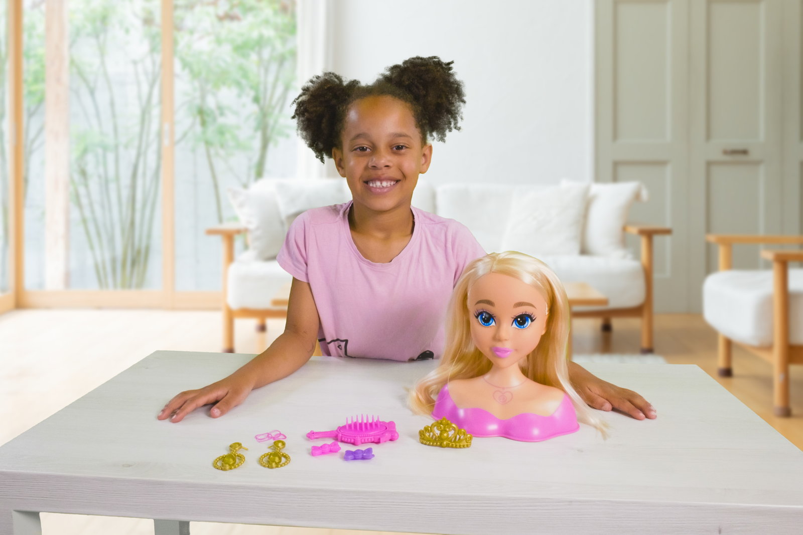 Funville Dreameez Styling Head | Fashion Styling Head Toy for 3 Years+ - Image 4