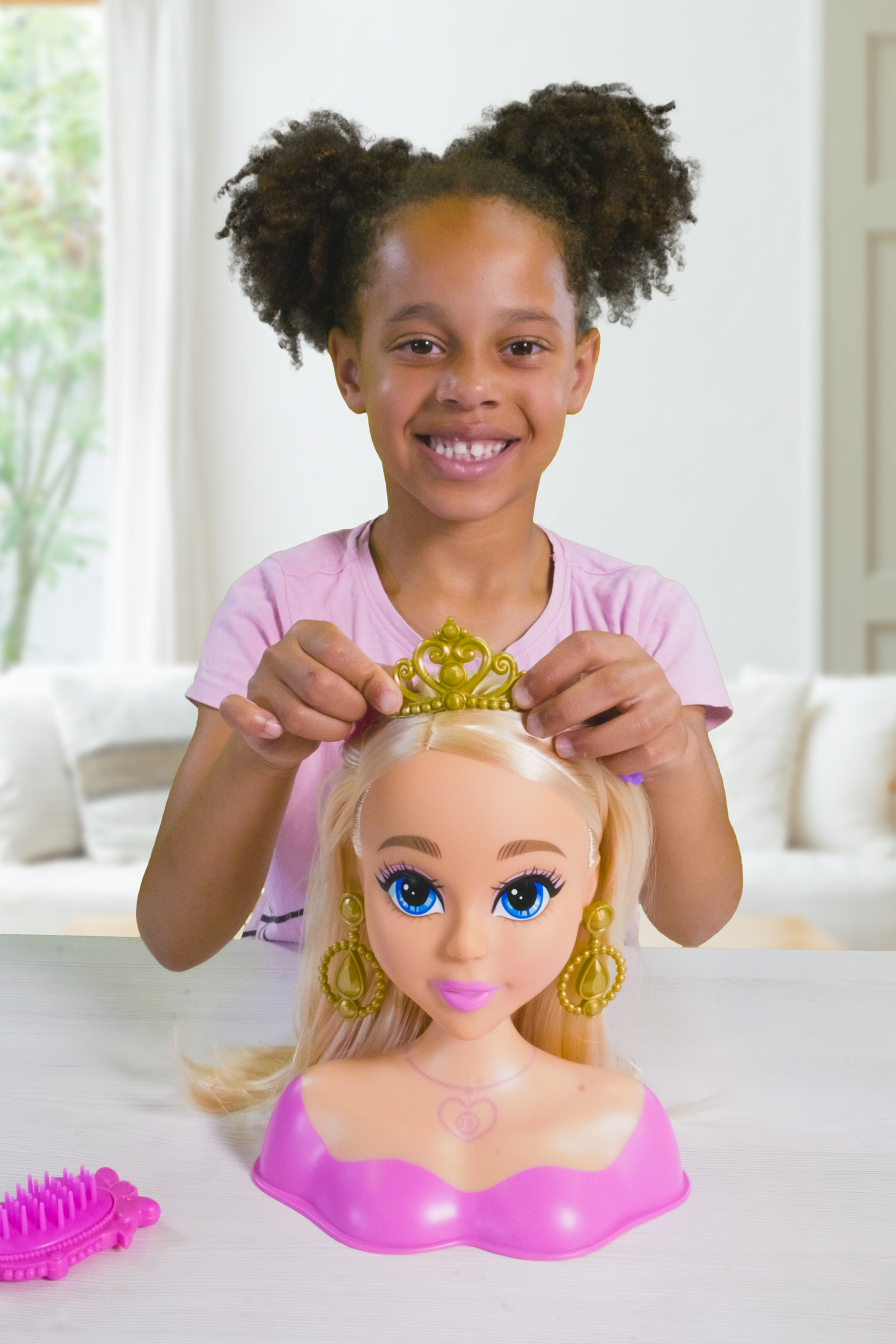 Funville Dreameez Styling Head | Fashion Styling Head Toy for 3 Years+ - Image 7