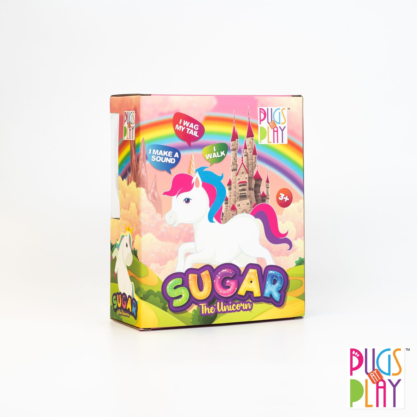Pugs at Play Sugar Unicorn Cream | Novelty Squeeze Toy for 3 Years+ - Image 6