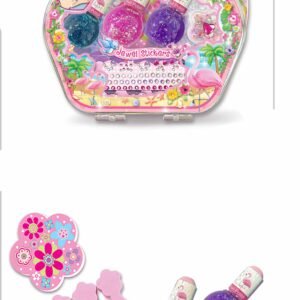 Pecoware Sparkling Nail Set | Nail Art Set for 6 Years+