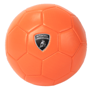 LAMBORGHINI No.5 PVC SOCCER BALL-ORANGE (Size 5)