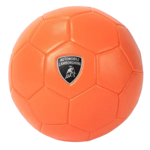 LAMBORGHINI No.5 PVC SOCCER BALL-ORANGE (Size 5)