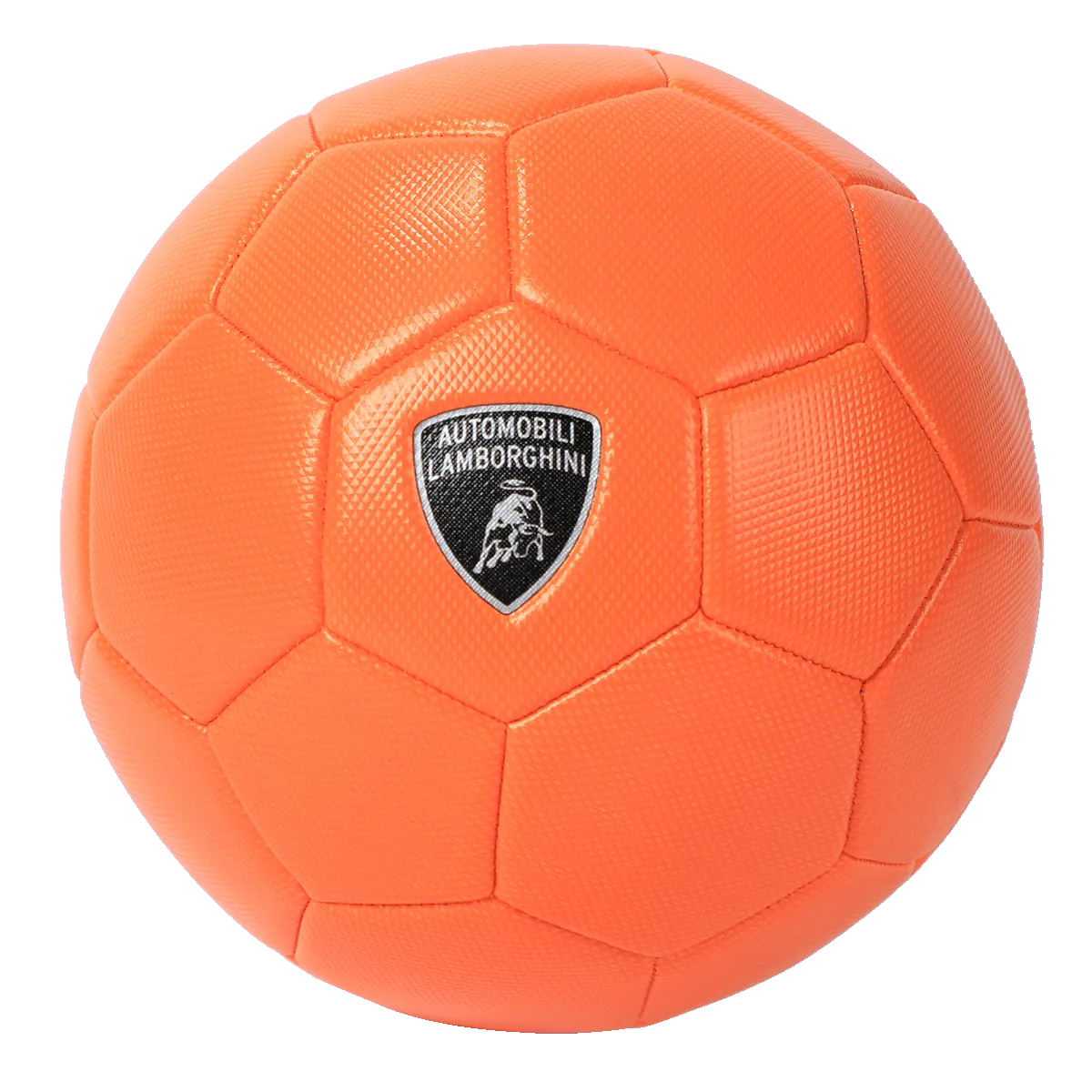 LAMBORGHINI No.5 PVC SOCCER BALL-ORANGE (Size 5)